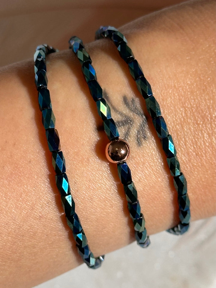 Transformative Peacock Bracelet