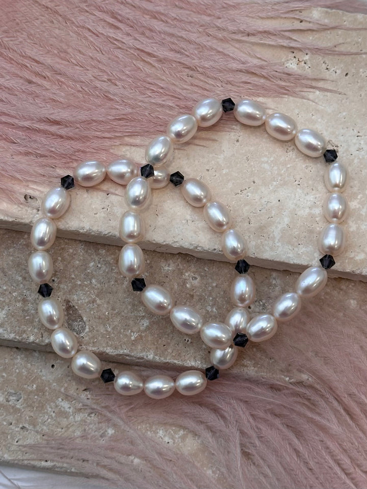 Swarovski & Pearl Bracelet