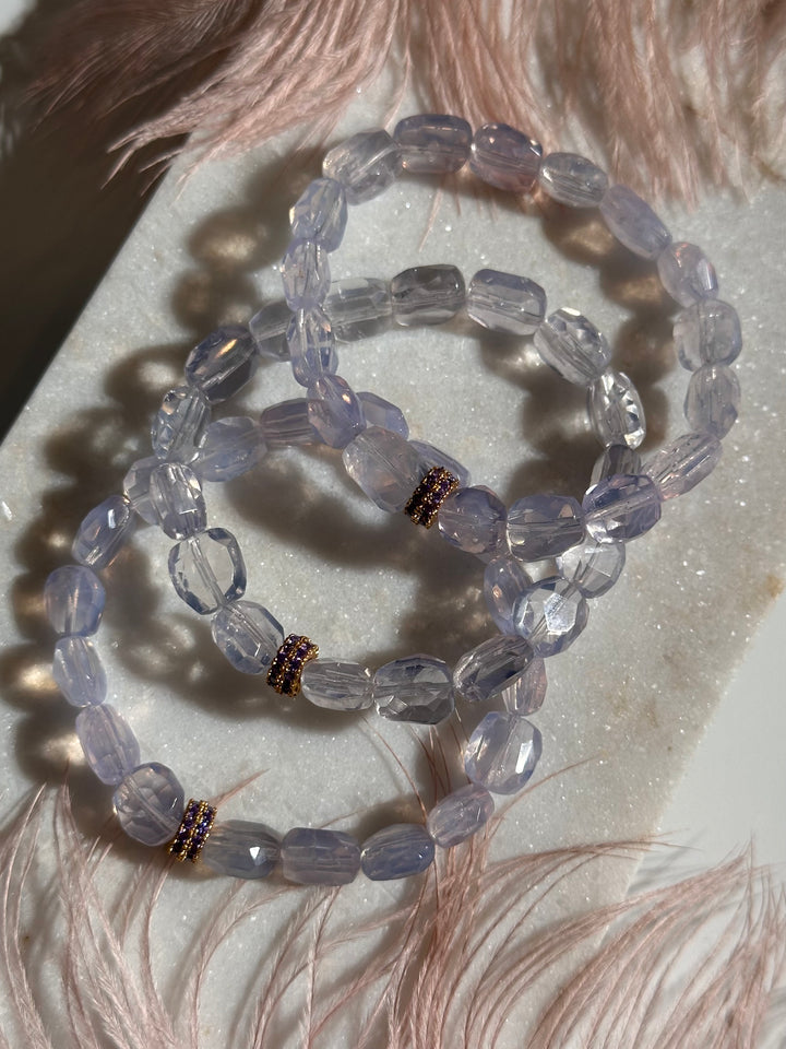 Lavender Moon Quartz Bracelet