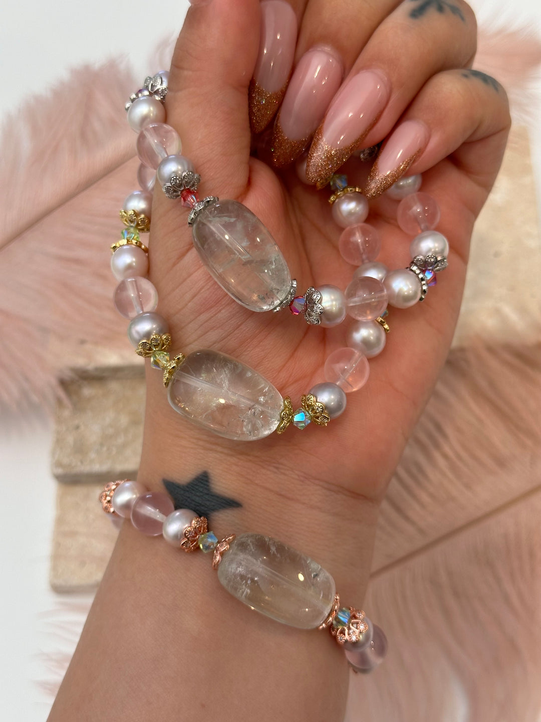Minty Treasures Gems Bracelet