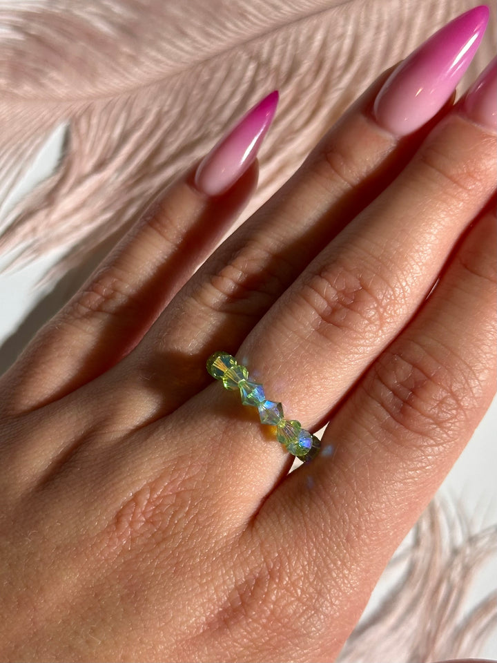 Tiffany Blue Swarovski Ring