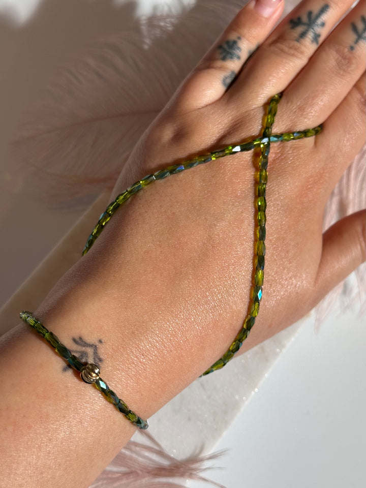 Transformative Kelp Green Bracelet