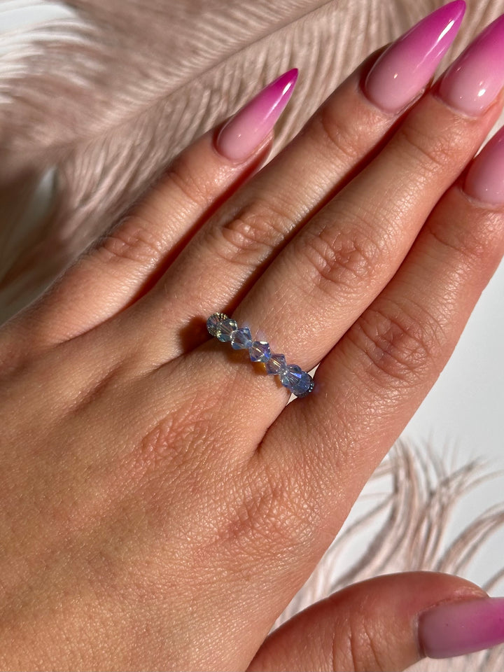 Mermaid Blue Swarovski Ring