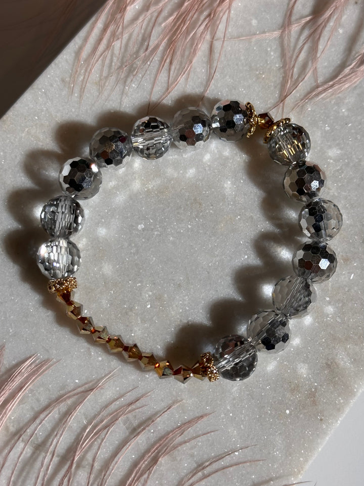 Silver & Gold Cuff Bracelet