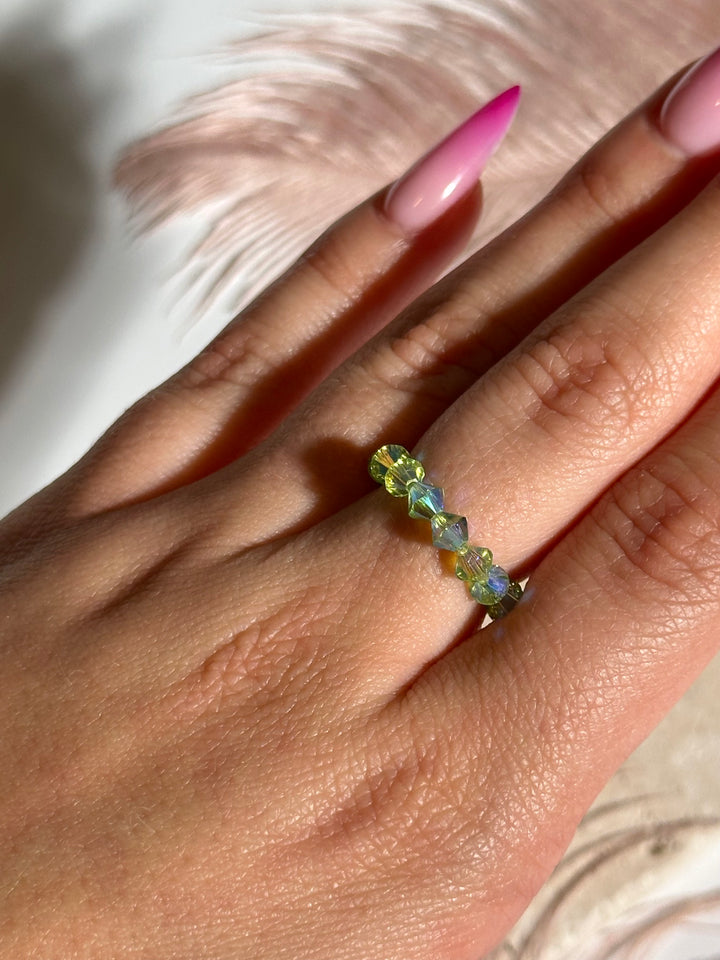 Tiffany Blue Swarovski Ring