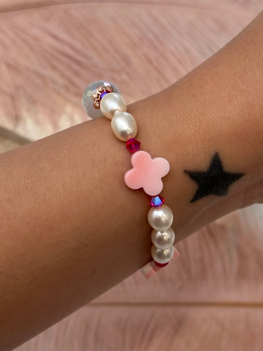 Mermaid Charms Pearl Bracelet