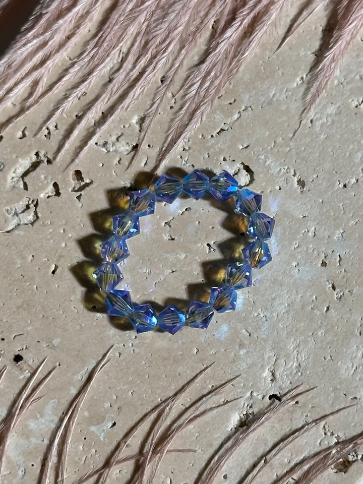 Mermaid Blue Swarovski Ring