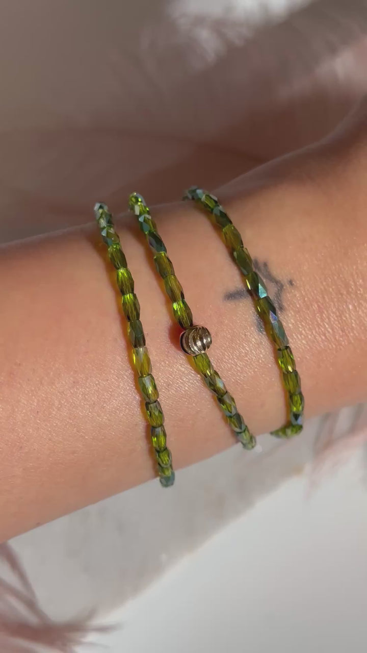 Transformative Kelp Green Bracelet