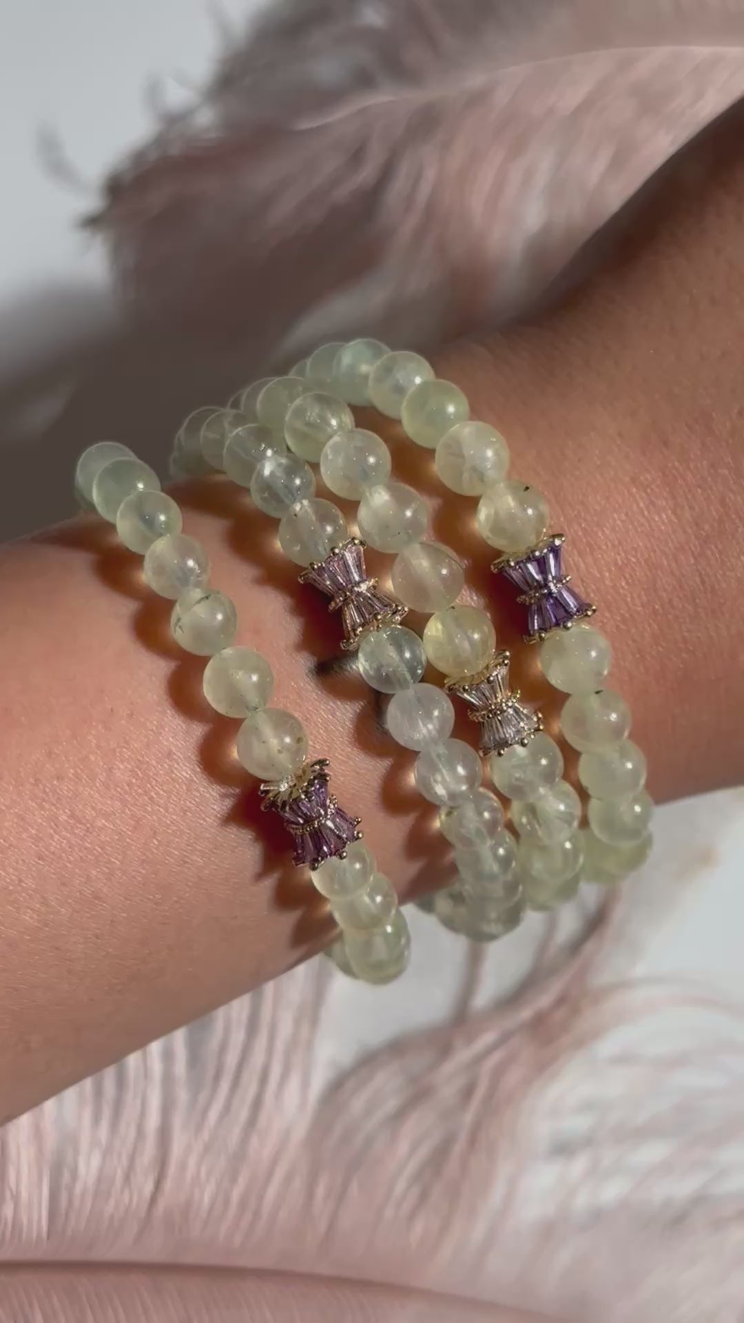Prehnite Bracelet
