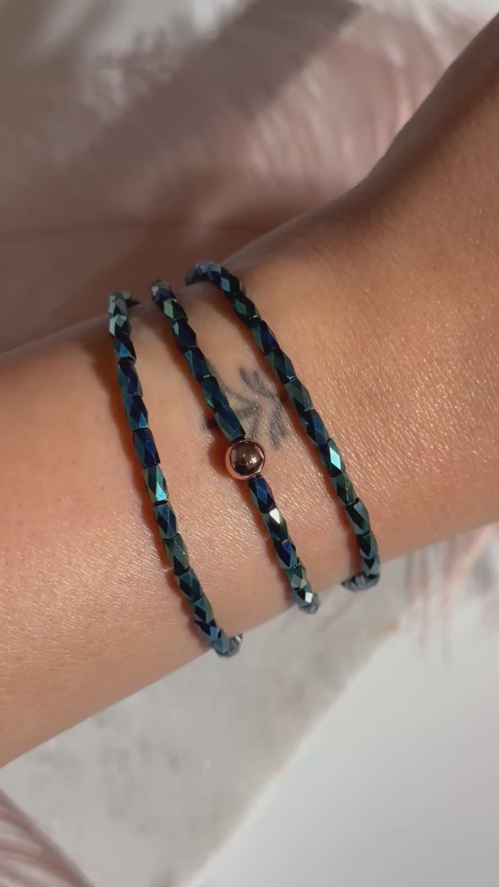 Transformative Peacock Bracelet