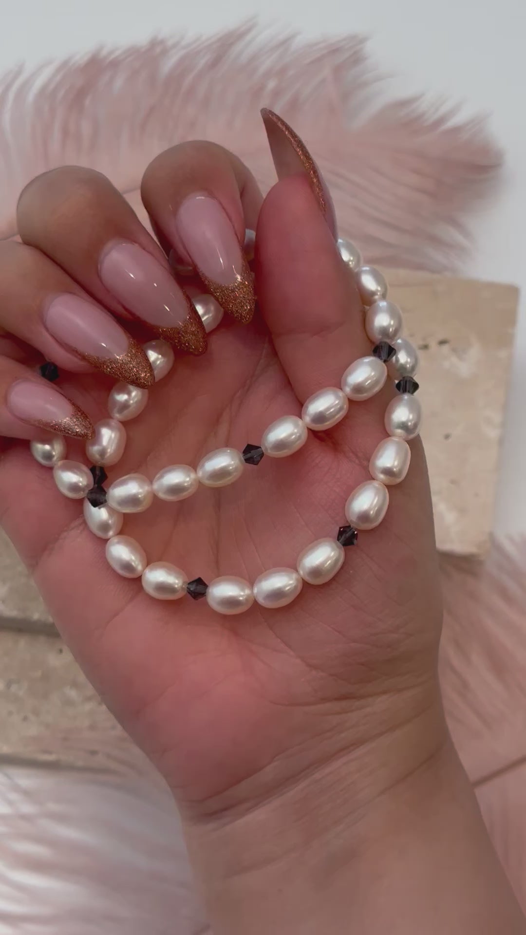 Swarovski & Pearl Bracelet