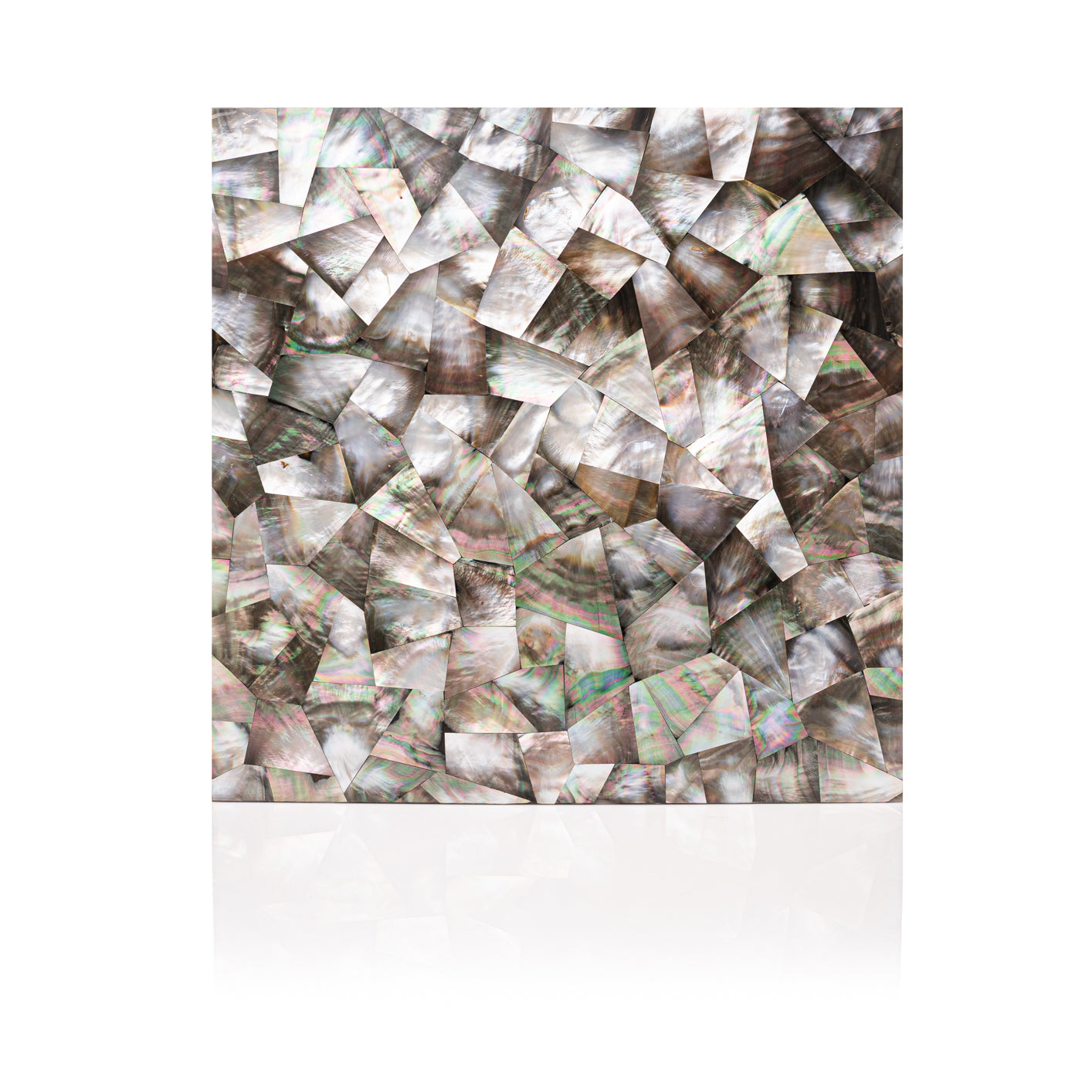 Black Mother Of Pearl Abstract Tile