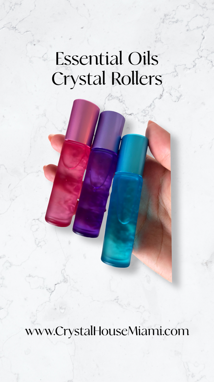 Essential Oil Crystal Rollers