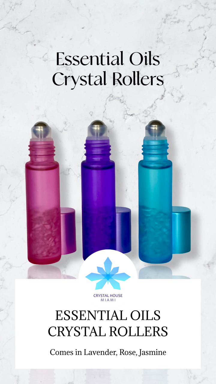 Essential Oil Crystal Rollers