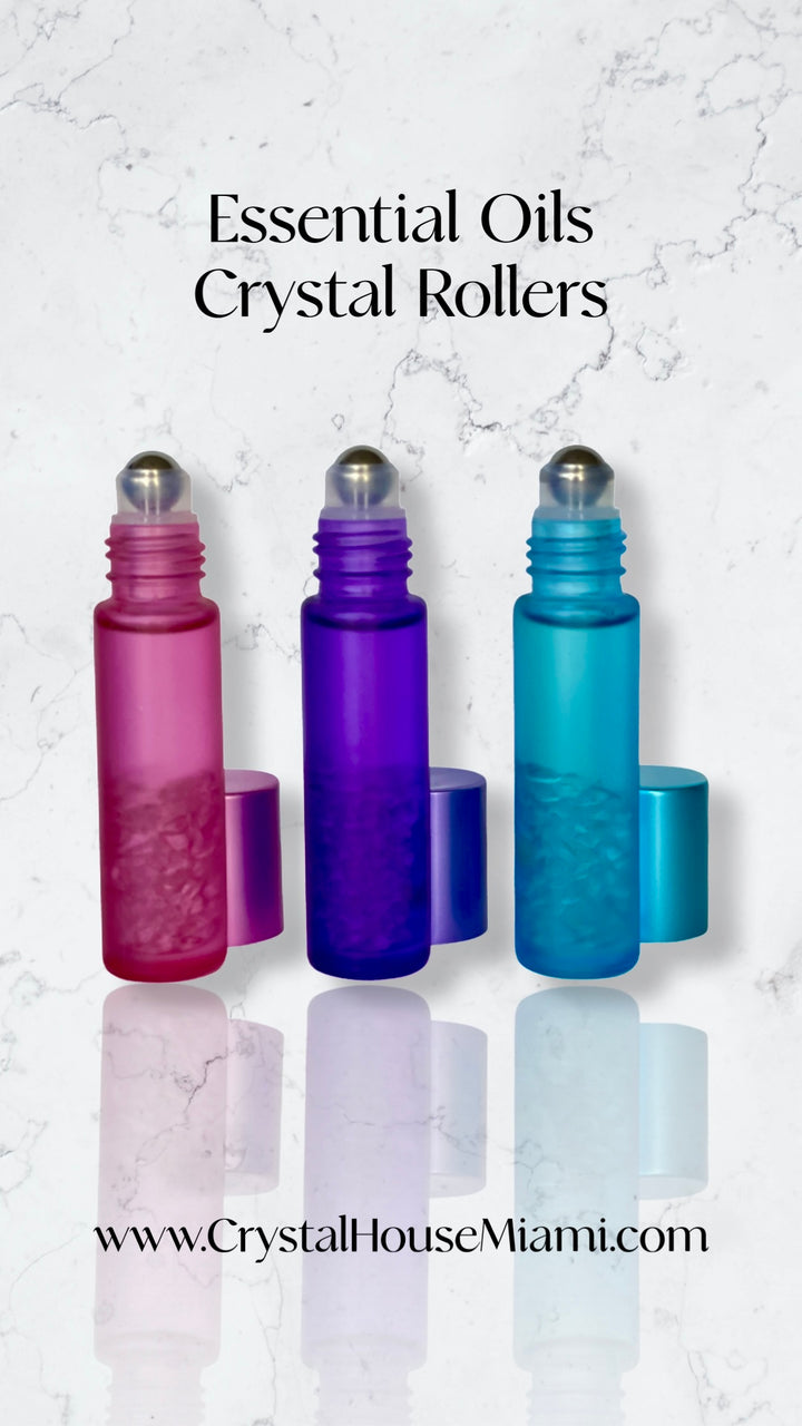 Essential Oil Crystal Rollers