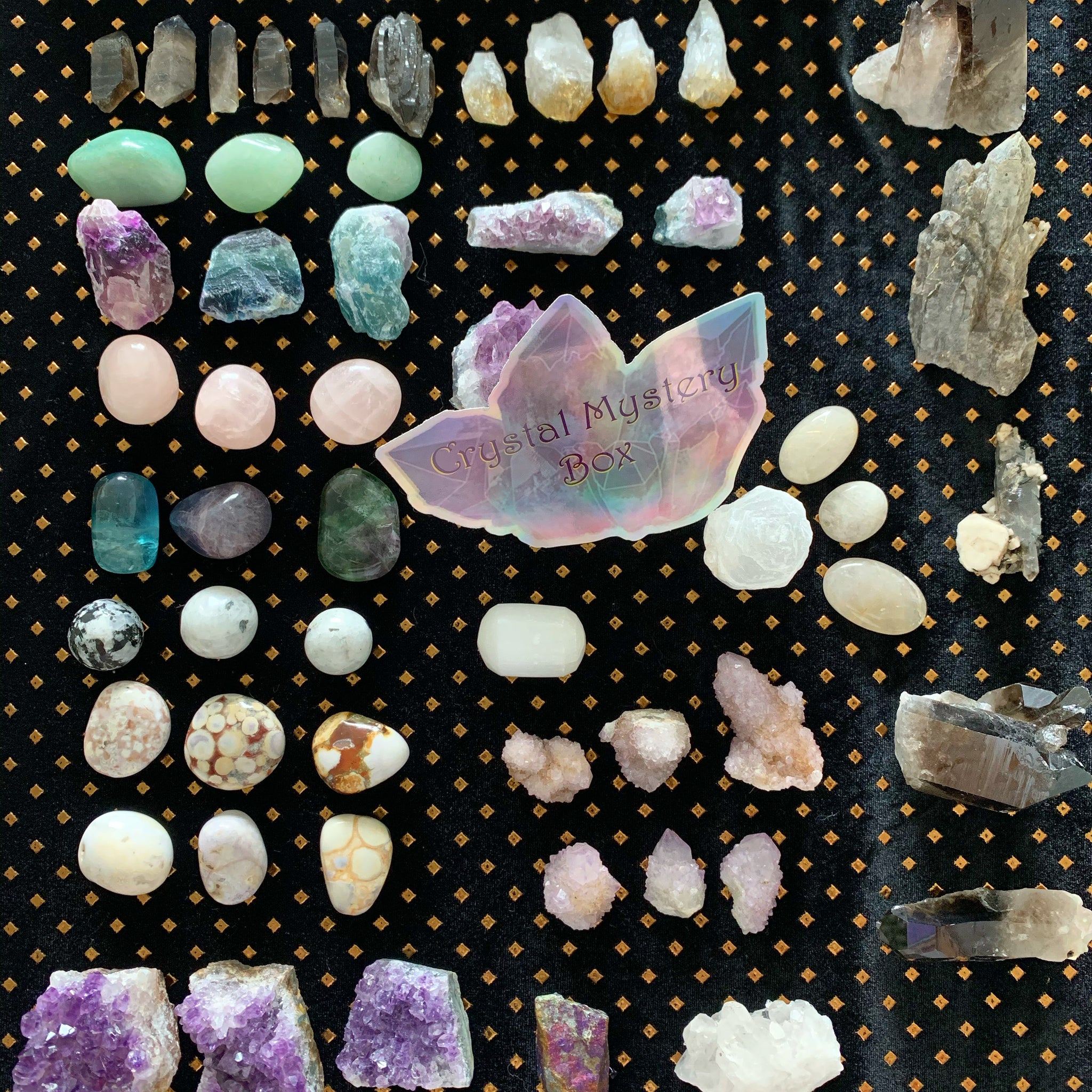 Mixed Crystal Mystery Box - popular large and Medium options